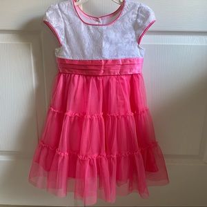 Girls Spring Summer Short Sleeve Dress Size 5